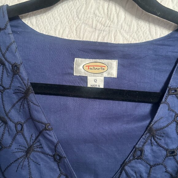 Talbots Wrap Dress Retro - Picture 2 of 3